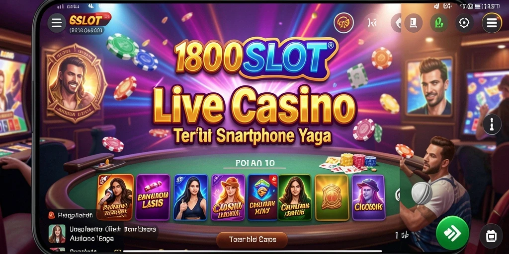 Gameplay Live Casino yang mendebarkan di 180SLOT dengan dealer langsung.