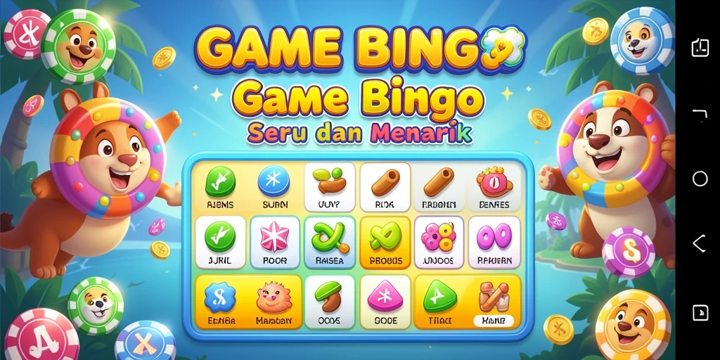 Tampilan gameplay menarik dari AJR88 saat bermain Bingo.