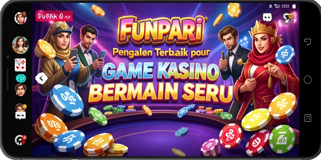 Gameplay seru di <strong>FUNPARI</strong> dengan berbagai pilihan permainan Kasino.