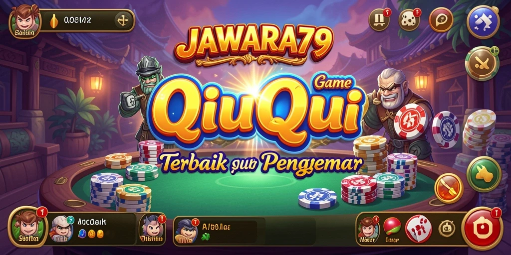 Tampilan gameplay QiuQiu di JAWARA79 yang seru dan menantang.
