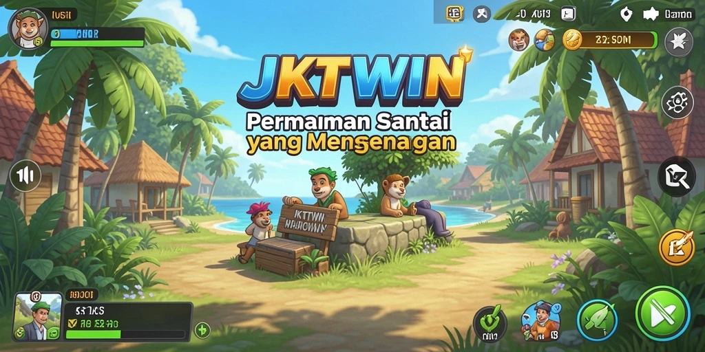 Tampilan exciting dari gameplay JKTWIN yang seru dan menghibur.