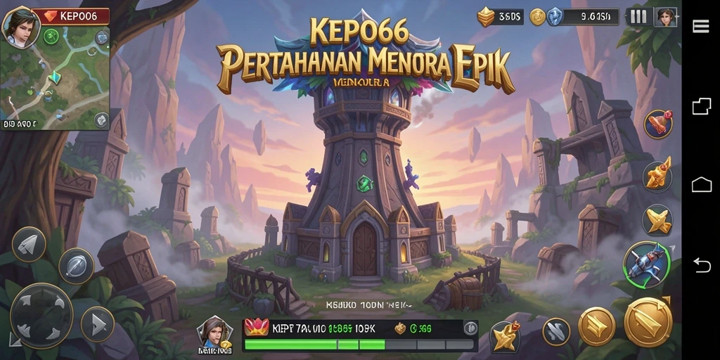 Tampilkan pengalaman bermain menegangkan dalam KEPO66.