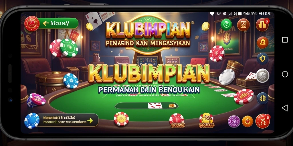 Tampilan gameplay KLUBIMPIAN yang menarik dengan berbagai pilihan permainan Kasino.