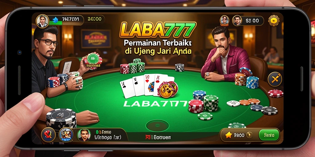 Tampilan screenshot utama LABA777 menampilkan gameplay seru Poker.
