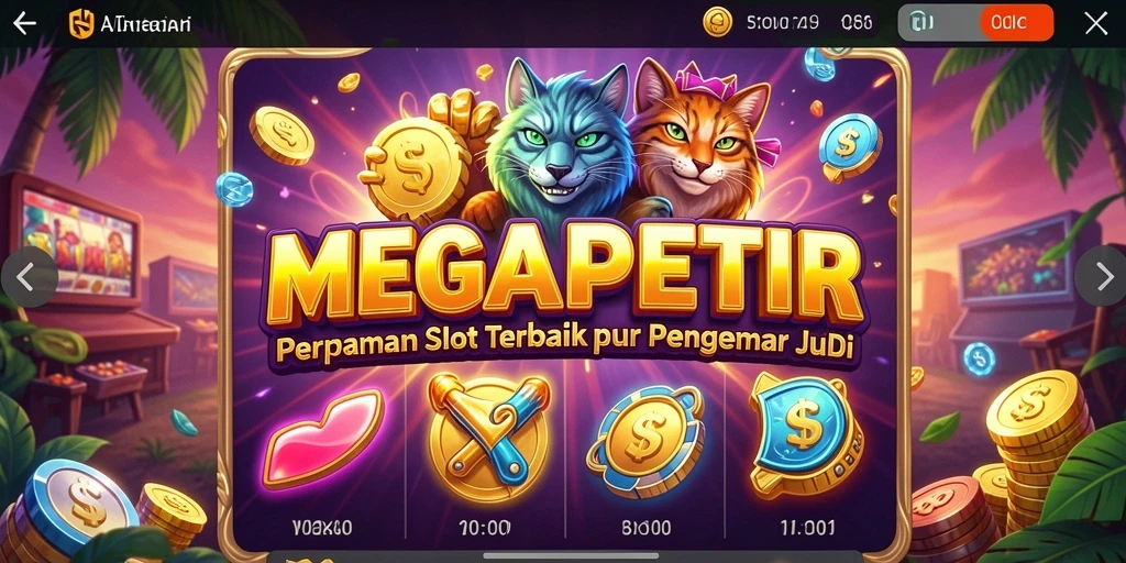 Gameplay menarik dengan tampilan slot yang memukau.