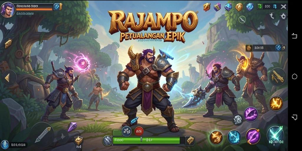 Tangkapan layar menunjukkan aksi mendebarkan dalam permainan ARPG.