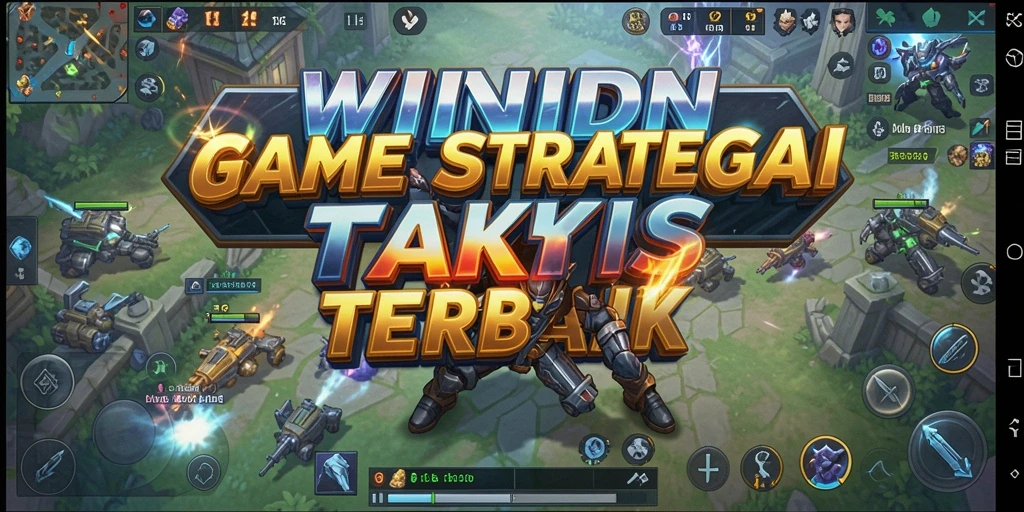 Tangkapan layar gameplay dari WINIDN menunjukkan pertempuran strategis yang seru.